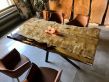 Купити Table wood and epoxy resin Pappel Auge PUR від MAIIMO