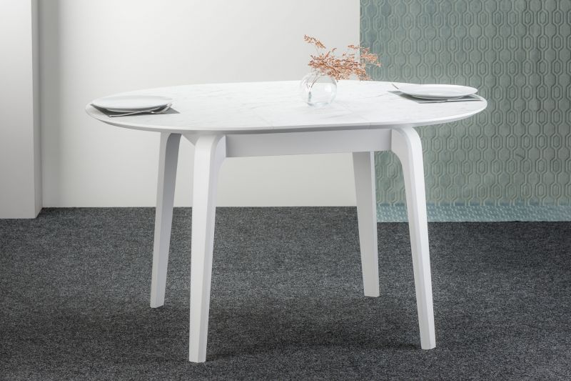 Купити Folding table round SPACE white від MAIIMO