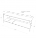 Купити Металевий стелаж Spacious TV Stand для зони ТВ від MAIIMO