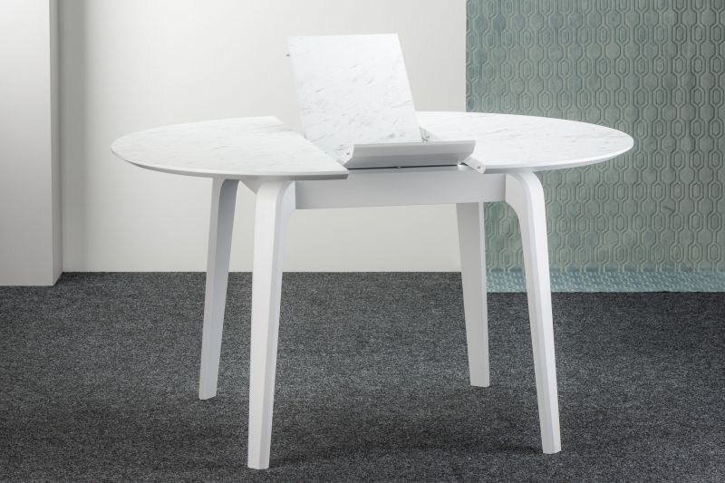 Купити Folding table round SPACE white від MAIIMO