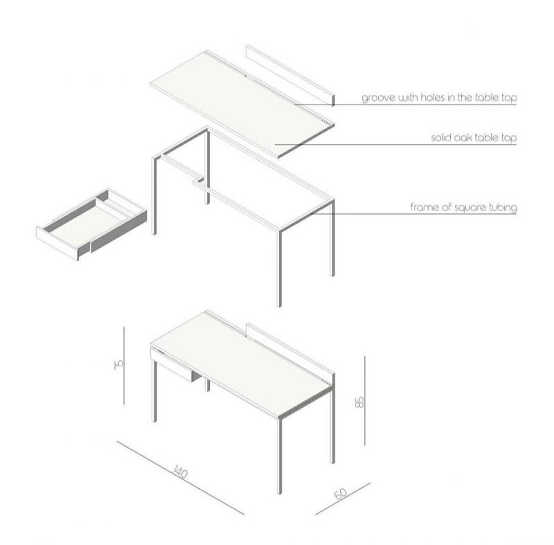 Купити Письмовий стіл LIIN DESK від MAIIMO