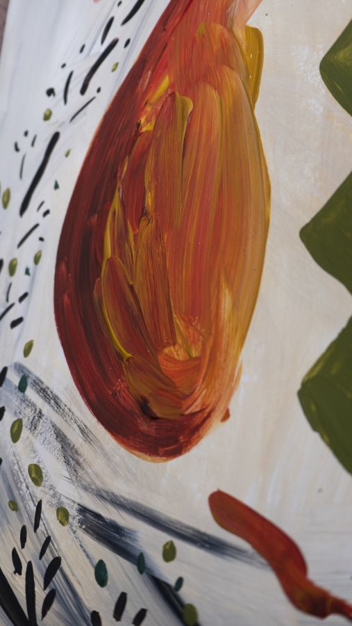 Купити Картина Abstract Flame 30*21 см від MAIIMO