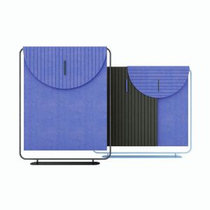 Double Stratum Acoustic Room Divider