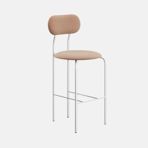 Барний стілець Stool 5 з нержавіючої сталі
