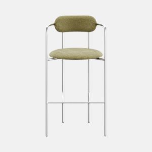 Барний стілець Stool 6 з нержавіючої сталі