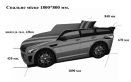 Купити Ліжко-машинка BMW "PREMIUM" від MAIIMO