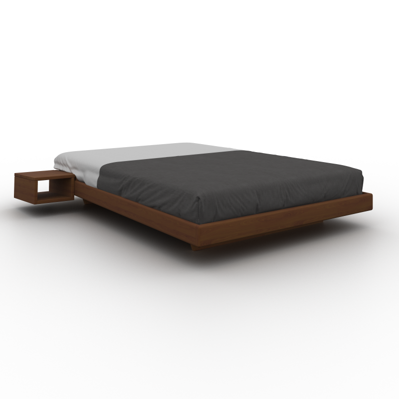 Купити Двоспальне ліжко з дерева CARRE від MAIIMO