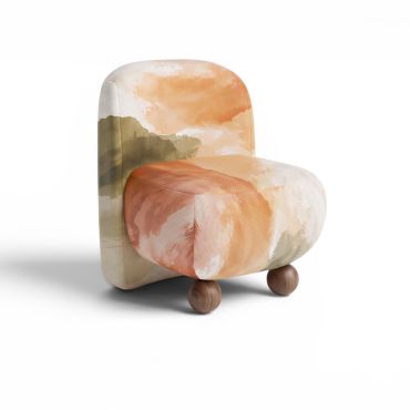 Oasis Art Armchair with Prints