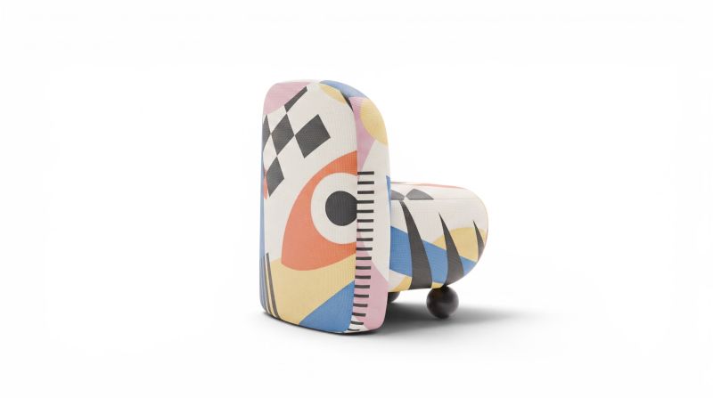 Купити Oasis Art Armchair with Prints від MAIIMO