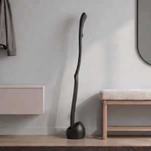 Wooden Shoehorn with Stand