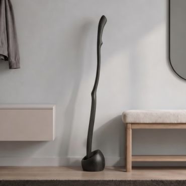Wooden Shoehorn with Stand