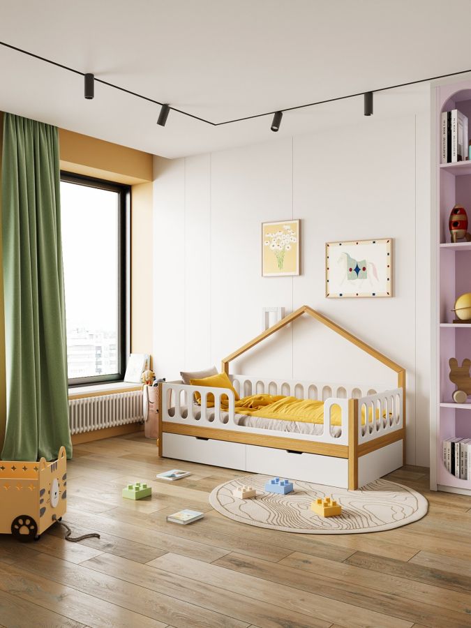 Купити Дитяче ліжко-будиночок Cheri Nest Light від MAIIMO
