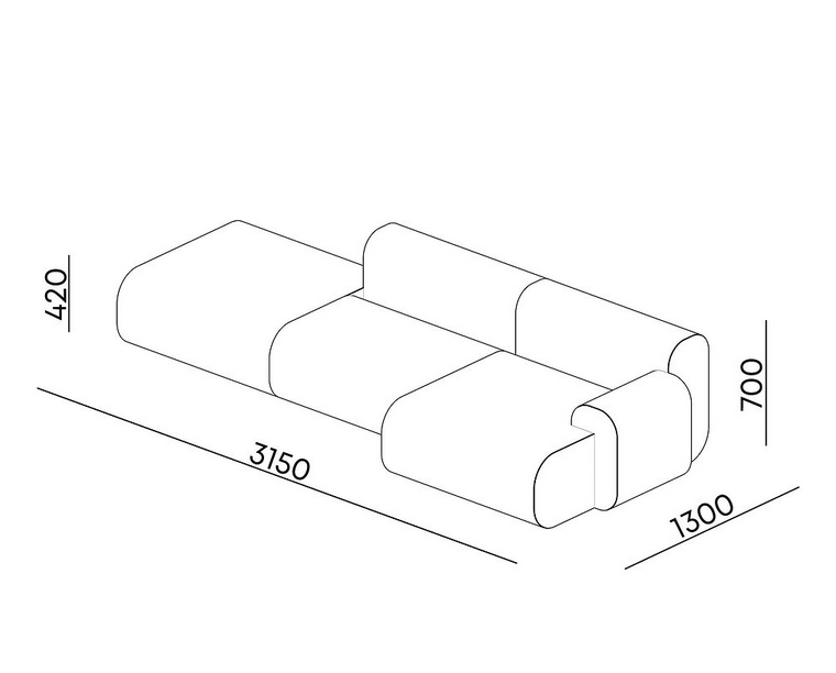 Купити Sofa Sigga M7 від MAIIMO