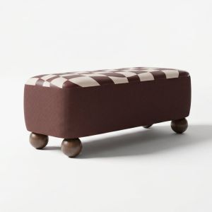 Ritmo Mastermind Pouf Bench with Prints