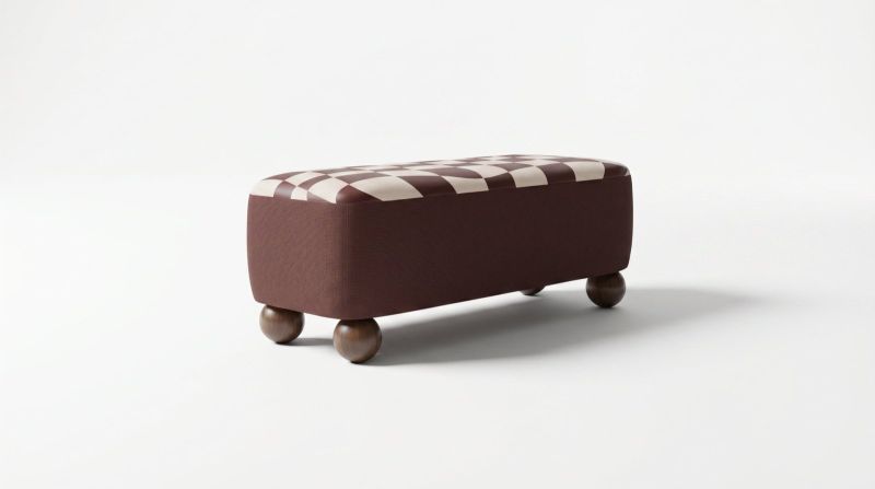 Купити Ritmo Mastermind Pouf Bench with Prints від MAIIMO