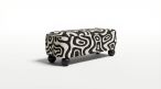 Купити Ritmo Motif Pouf Bench with Prints від MAIIMO