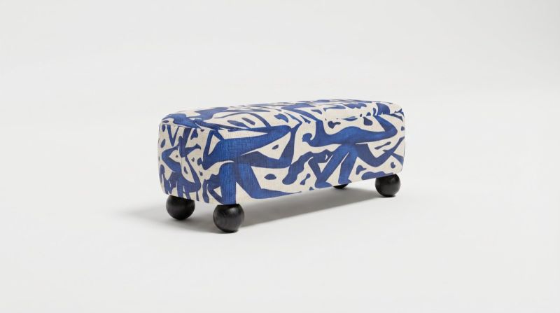 Купити Ritmo Motif Pouf Bench with Prints від MAIIMO