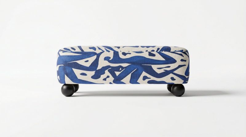 Купити Ritmo Motif Pouf Bench with Prints від MAIIMO