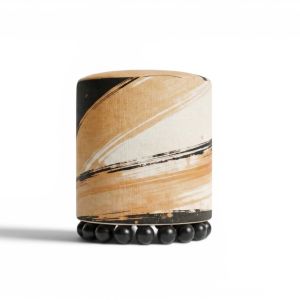 Ritmo Art Pouf with Prints