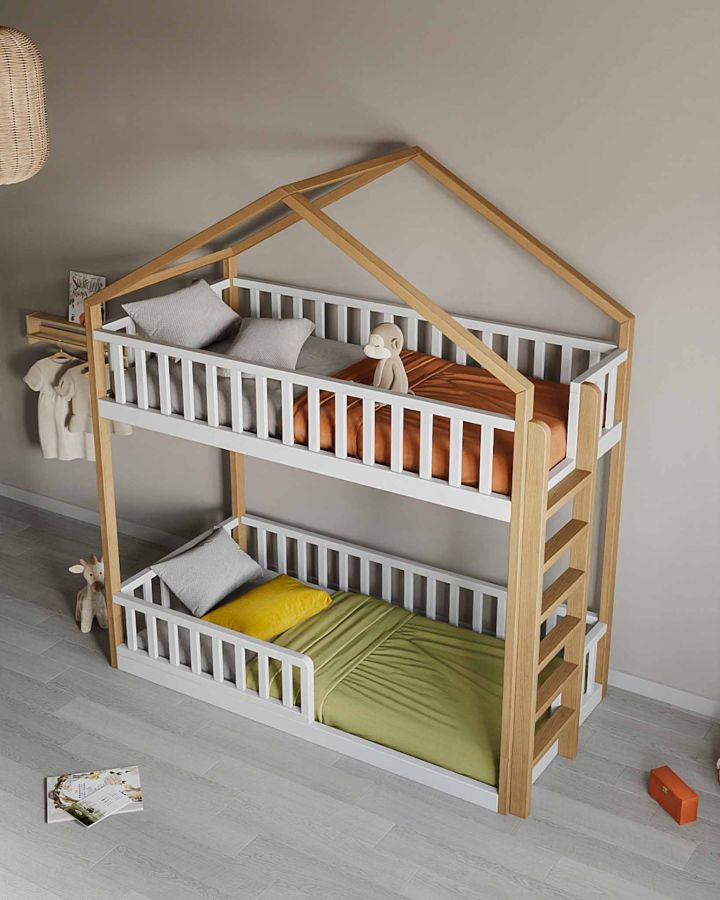 Купити Двоповерхове ліжко Монтессорі Duo Home від MAIIMO