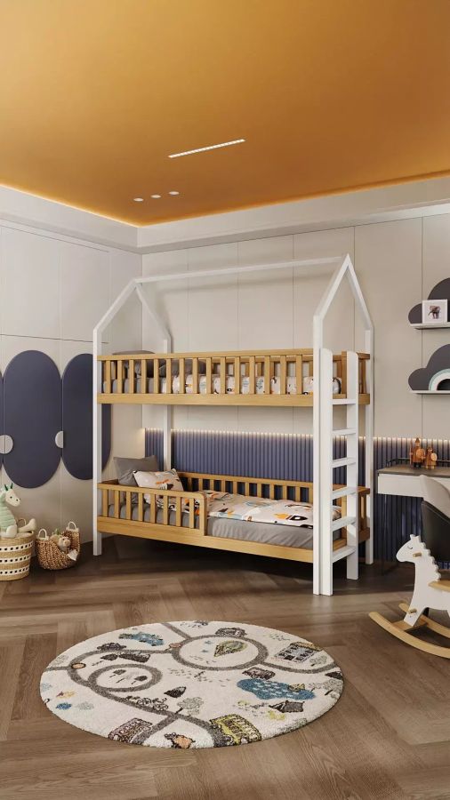 Купити Двоповерхове ліжко Монтессорі Duo Home від MAIIMO