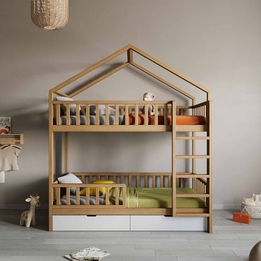 Двоповерхове ліжко Монтессорі Duo House