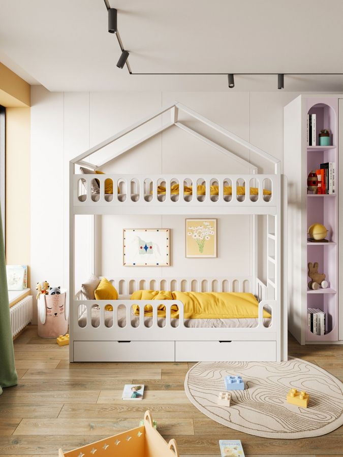 Купити Двоповерхове ліжко Монтессорі Duo Nest Home від MAIIMO