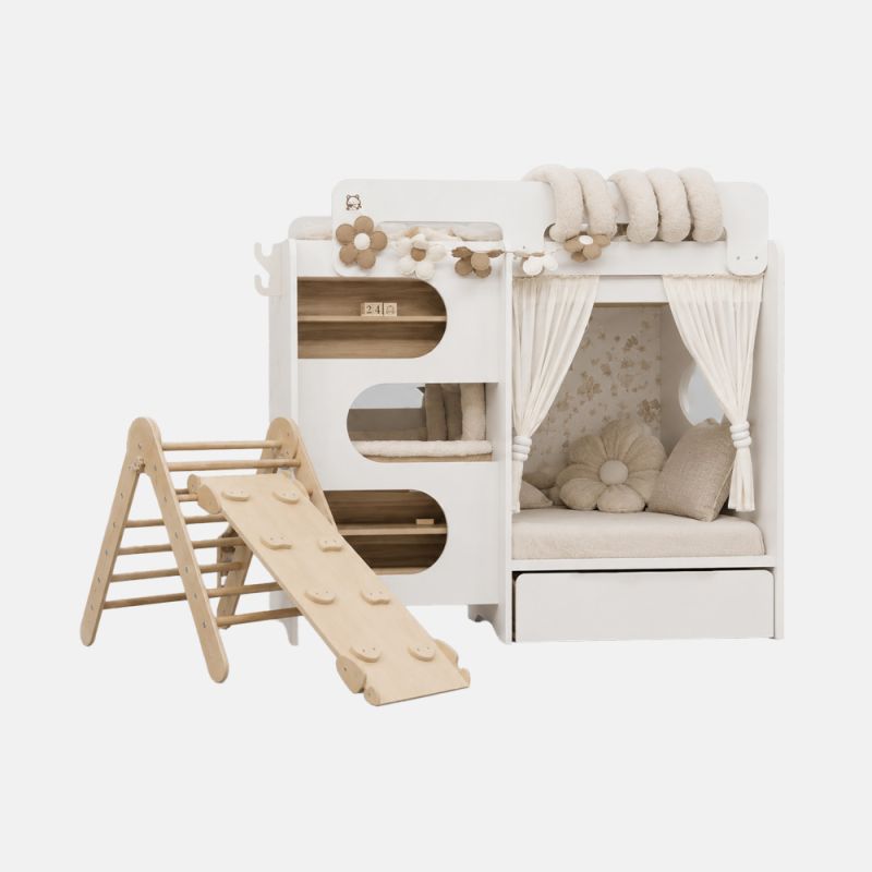 Купити Двоярусне дитяче ліжко MAYSON Twin Bed з ігровою зоною від MAIIMO