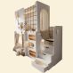 Купити Двоярусне дитяче ліжко TOBI Folding Bed з ігровою зоною від MAIIMO