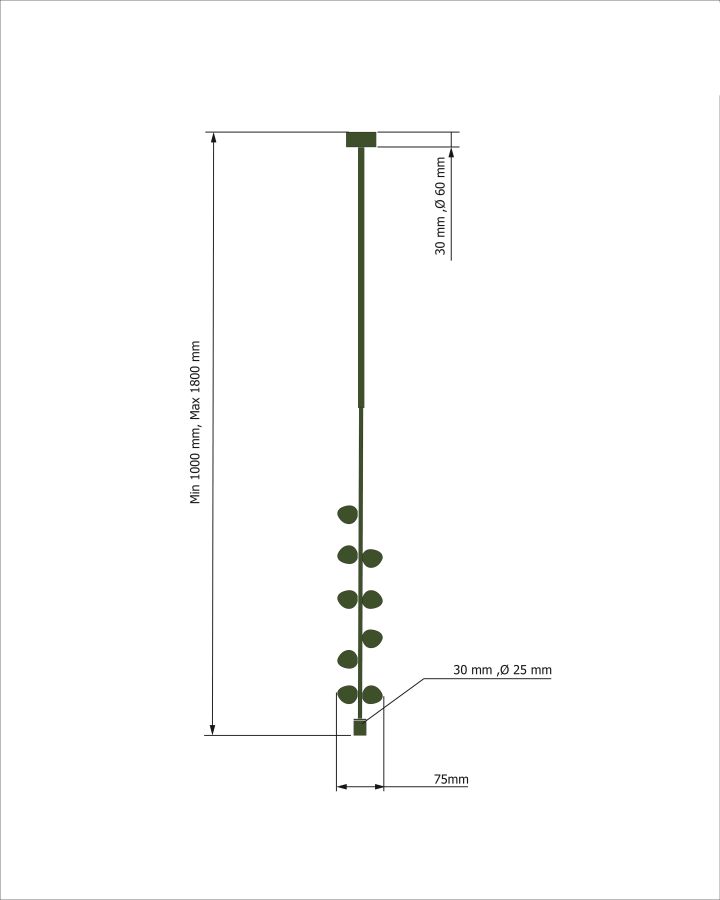 Купити Підвісний світильник EUCALYPT від MAIIMO