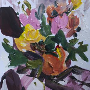 Картина Flowers on the Windowsill 30*21 см