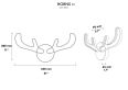 Купити Бра HORNS від MAIIMO