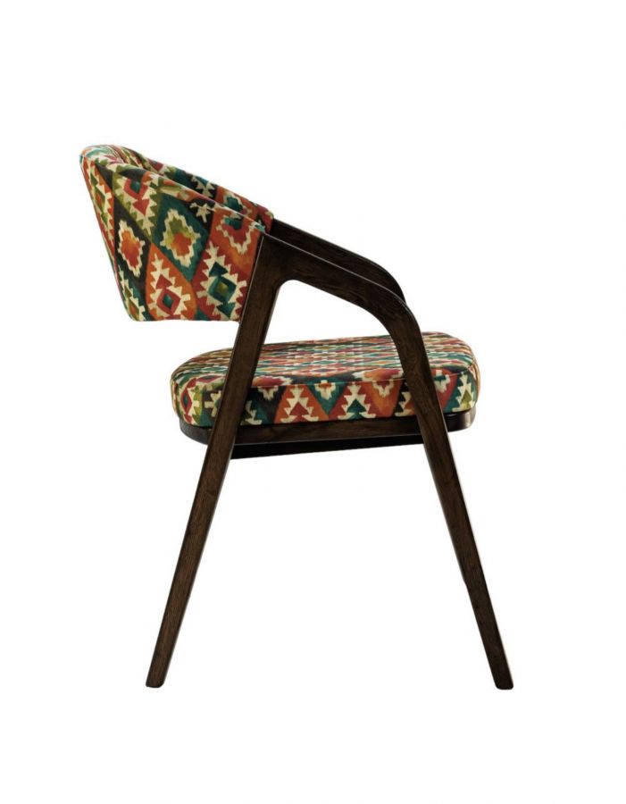 Купити Стілець м'який Otis темний дуб Print 11590.00 UAH 10 шт від MAIIMO
