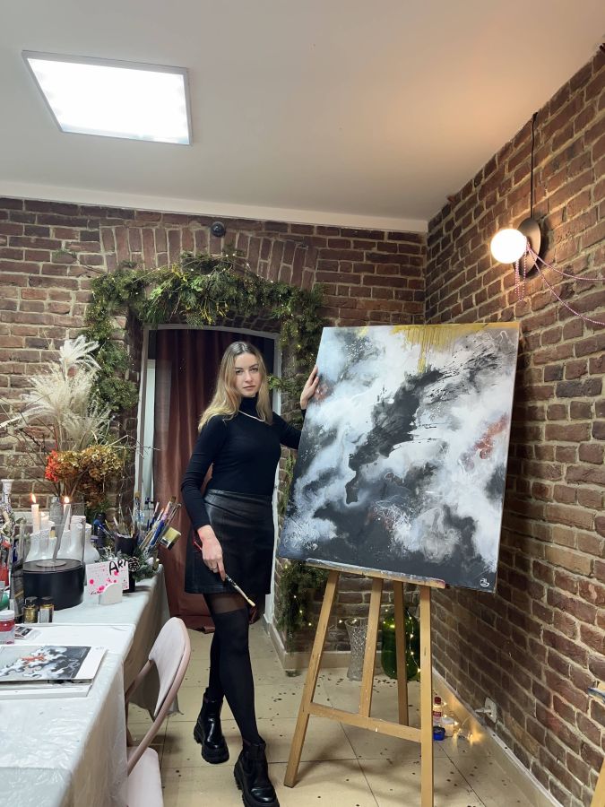 Купити Painting ABSTRACTION Space Journey 110*90 cm від MAIIMO