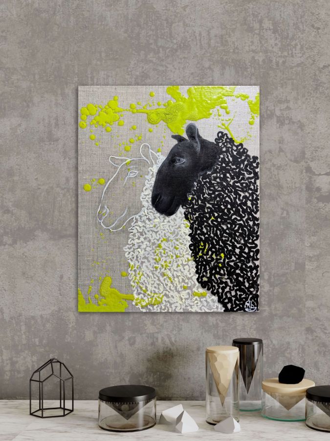 Купити Картина ІНЬ-ЯНЬ 50*40 см від MAIIMO