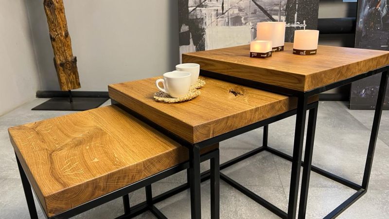 Купити Стіл журнальний Kaffetisch (набір з 3 столів) від MAIIMO