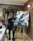 Купити Painting ABSTRACTION Space Journey 110*90 cm від MAIIMO
