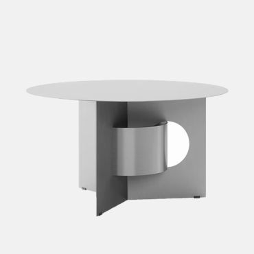Кавовий стіл з нержавіючої сталі Paper M stainless