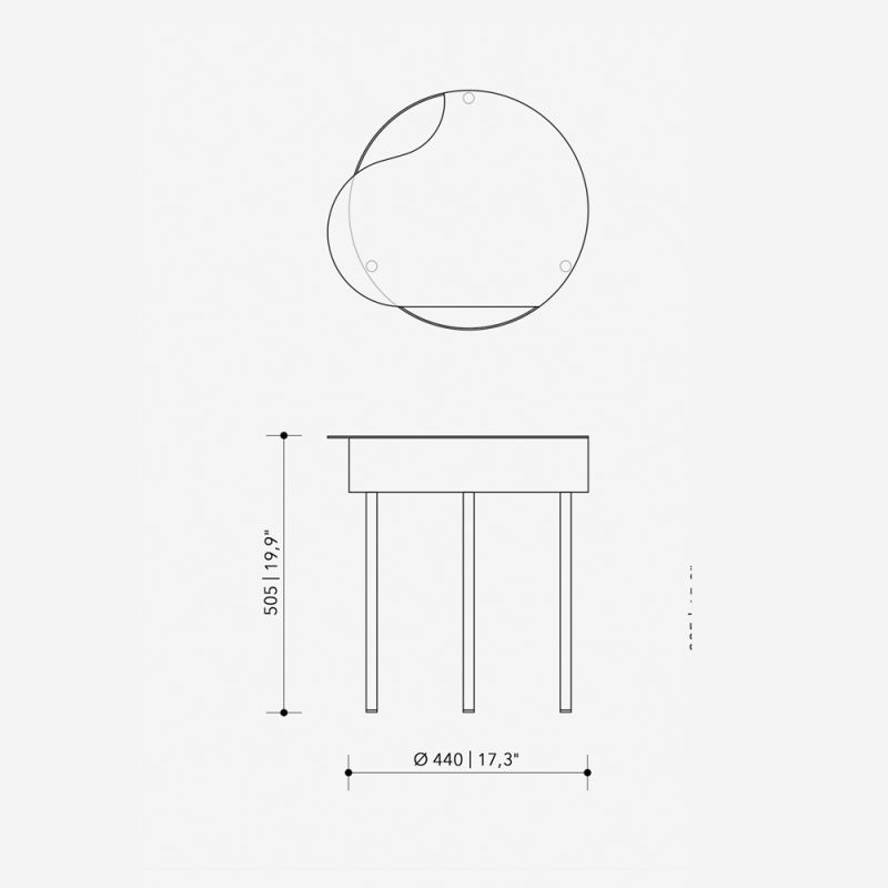 Купити Coffee table FOAM S від MAIIMO