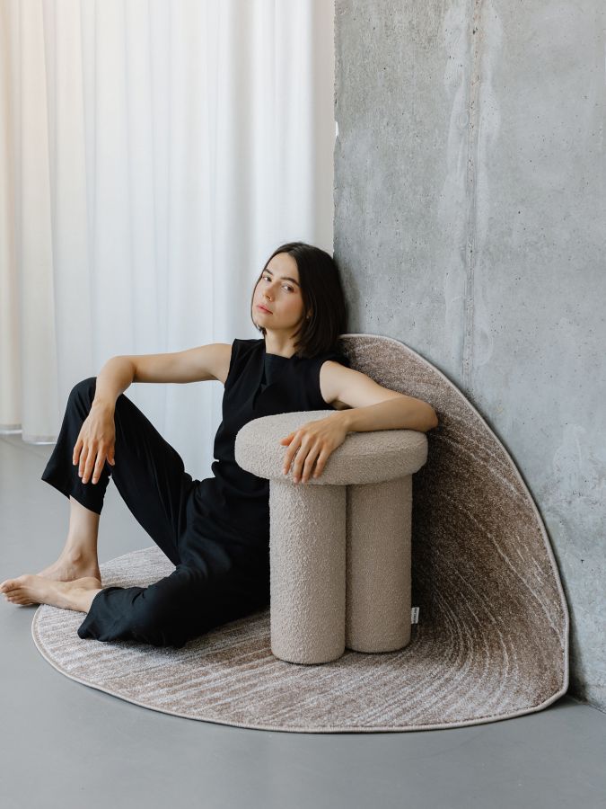 Купити Килим Beige Circle від MAIIMO