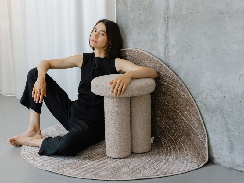 Купити Килим Beige Circle від MAIIMO