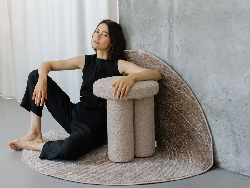 Купити Килим Beige Circle від MAIIMO
