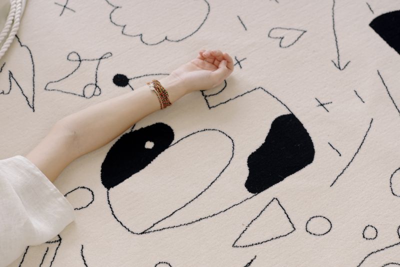 Купити Rug TATTOO white від MAIIMO