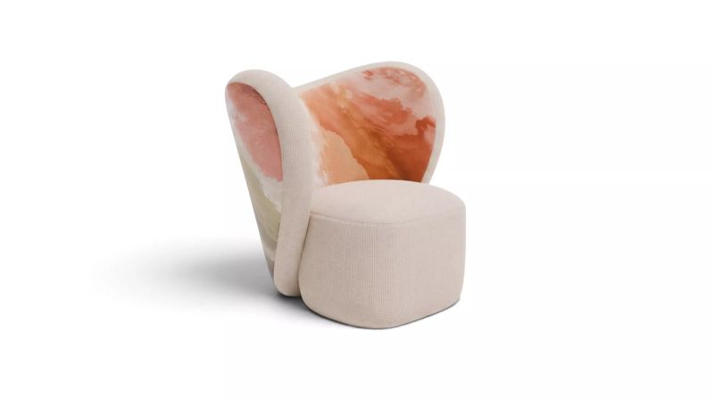 Крісло з принтами Gelate Art — MAIIMO