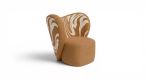 Gelate Motif printed armchair — MAIIMO