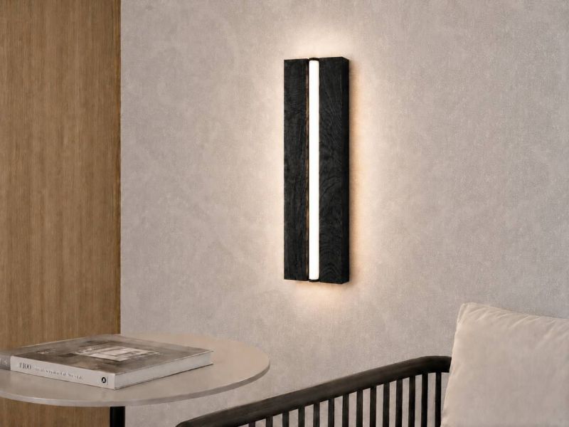 Лінійний настінний світильник Oakline Vertical — MAIIMO