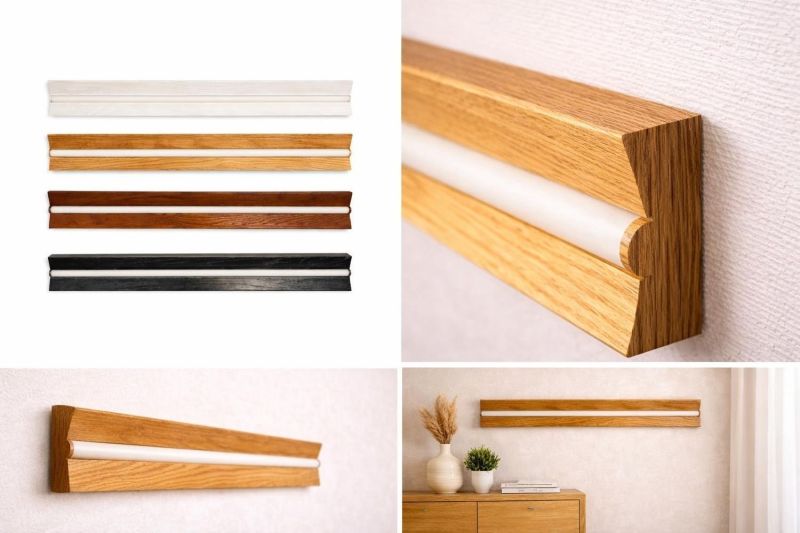 Лінійний настінний світильник Oakline Vertical — MAIIMO