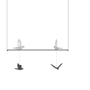 Лінійний підвісний світильник FS pendant linear