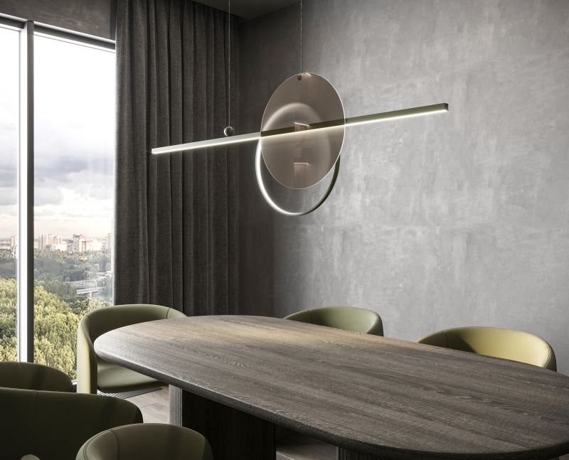 Купити Підвісний світильник MID glass 1500 від MAIIMO
