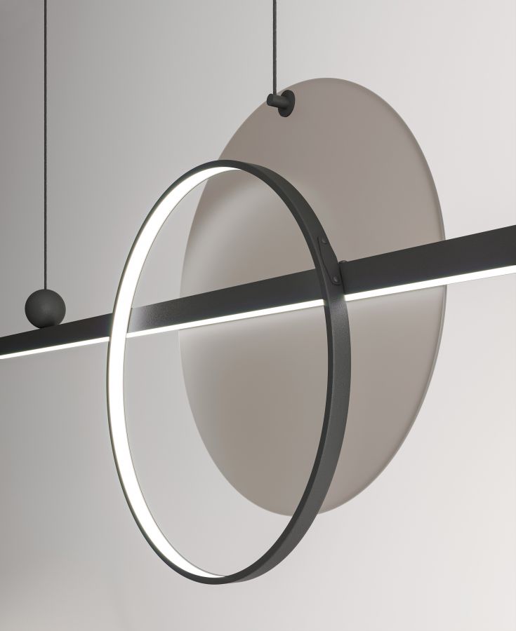 Купити Підвісний світильник MID glass 1500 від MAIIMO